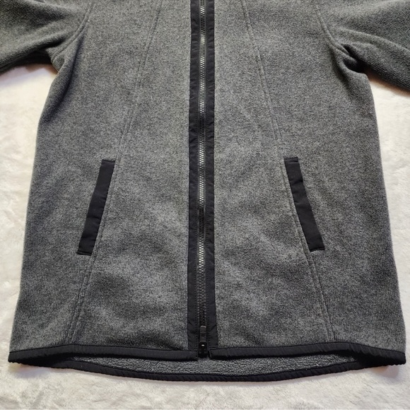 Lululemon heathered black fleece jacket - Picture 9 of 11